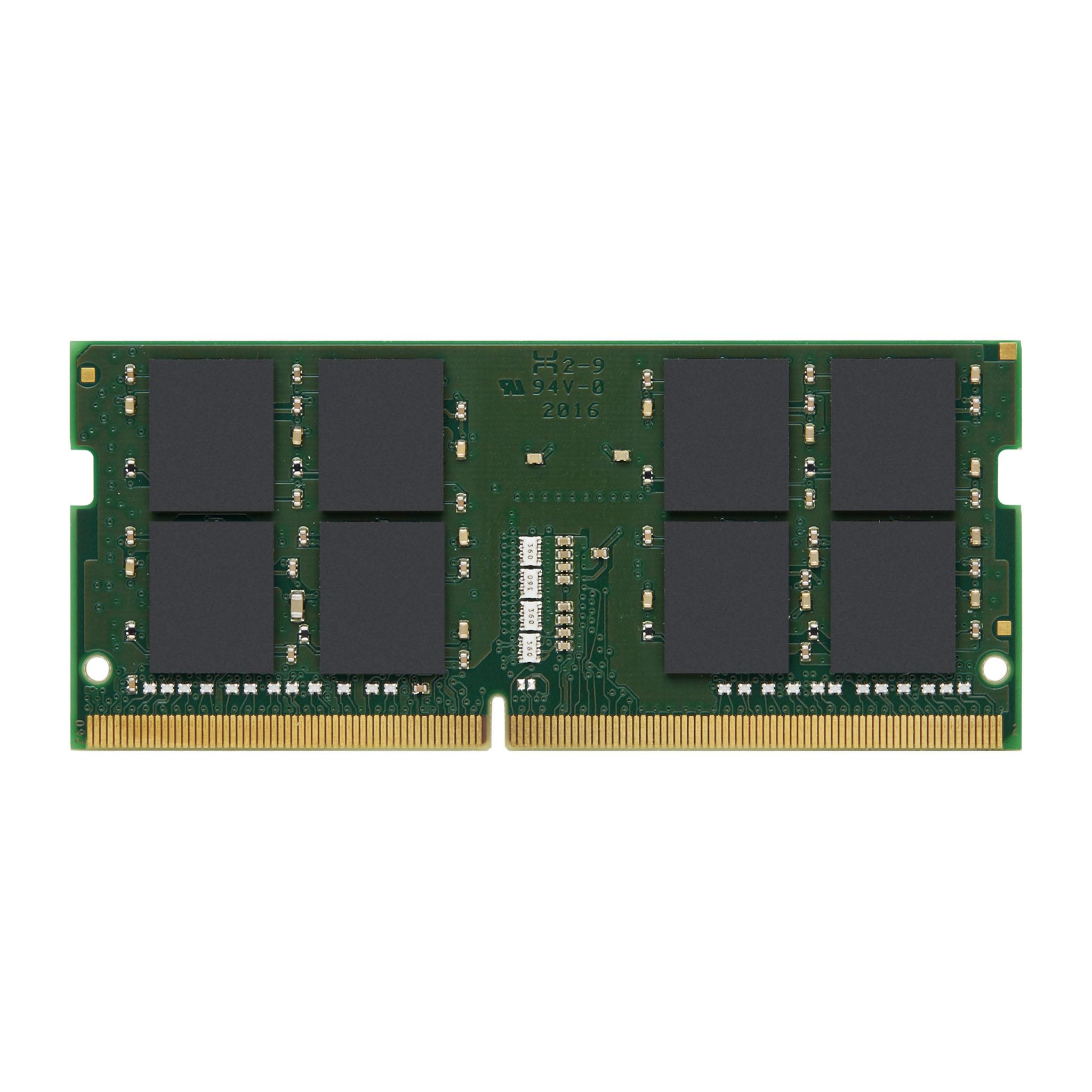 DDR4 3200MT/s* Non-ECC Unbuffered SODIMM